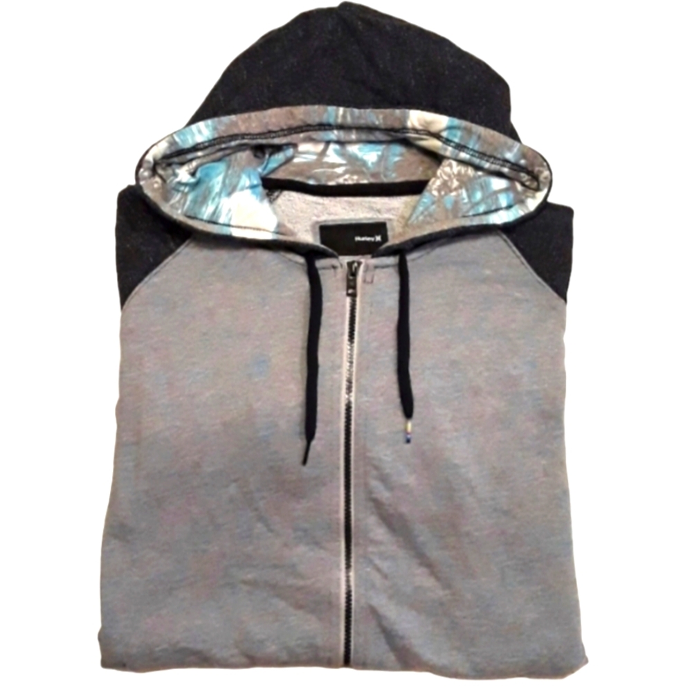 Hurley Longsleeve Jacket with Hoodie. Men's Size: Large.